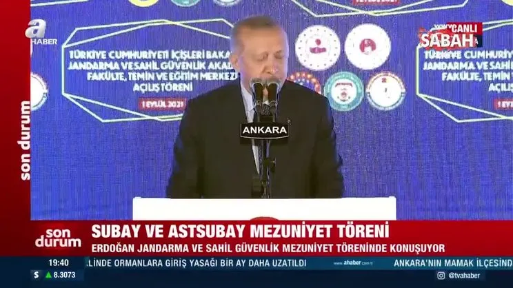 Son dakika: Başkan Erdoğan'dan subay ve astsubay mezuniyet töreninde önemli açıklamalar | Video