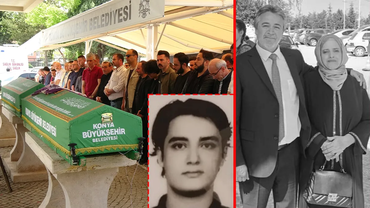 Konya’da aile faciası! Oğulları tarafından katledilen veteriner çift son yolculuğuna uğurlandı: Anne babasını defalarca… Konya’da aile faciası! Oğulları tarafından katledilen veteriner çift son yolculuğuna uğurlandı: Anne babasını defalarca…