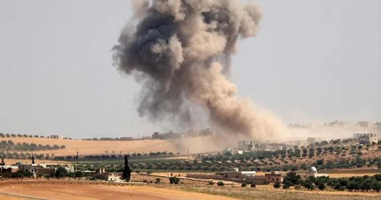 İdlib’e yoğun hava saldırıları sürüyor