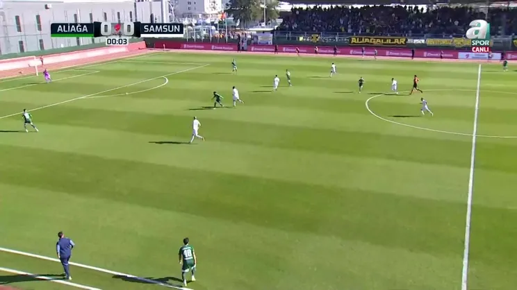 GOL | Aliağa FK 0-1 Samsunspor