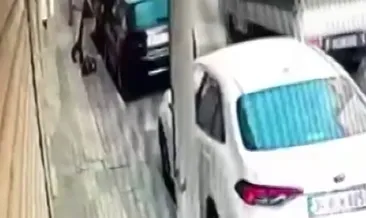 Husumetli olduğu kişiye sokak ortasında kurşun yağdırdı! O anlar kamerada