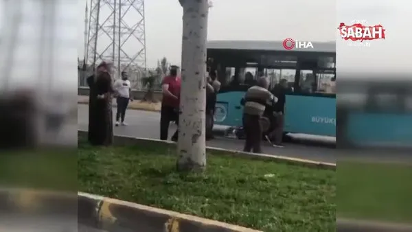 Mersin'de dehşet anları... Otobüsünün çarptığı kadın hayatını kaybetti!