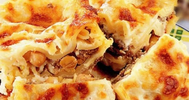 nohutlu lazanya tarifi nohutlu