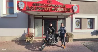 Çalıntı motosiklet İstanbul’da bulundu, şüpheli tutuklandı #kocaeli