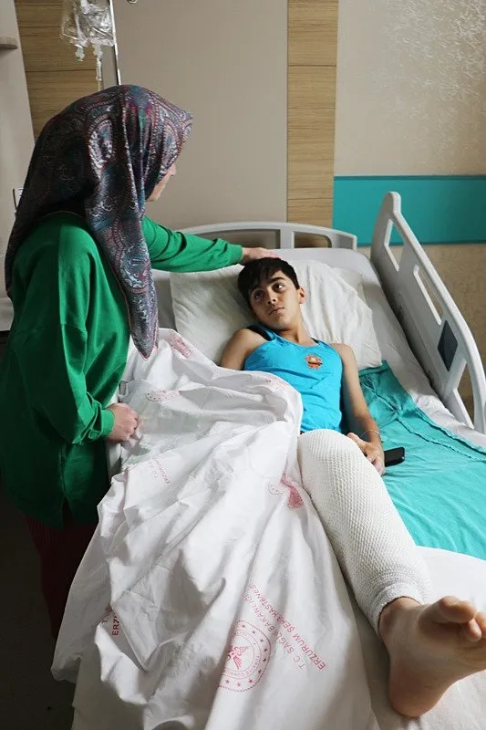 Emir Ahmet Ünal Hastanede