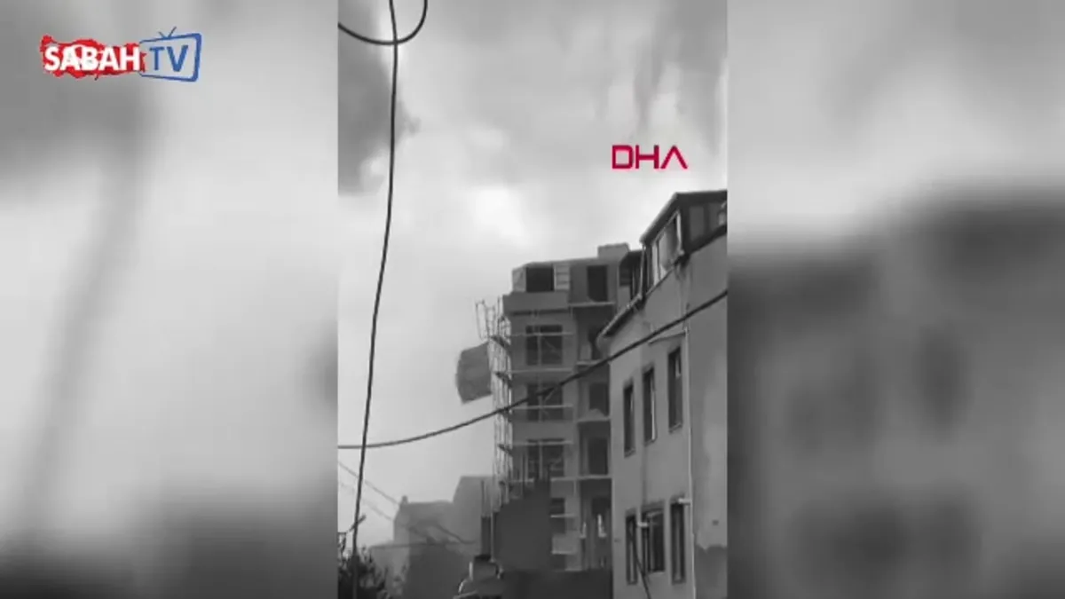 İstanbul’da fırtına etkili oluyor videosunu izle