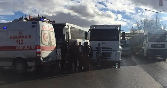 Konya’da yolcu otobüsünün çarptığı yaya öldü