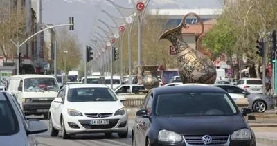 Erzincan’da Şubat ayı itibariyle trafiğe kayıtlı araç sayısı 78 bin 34 oldu #erzincan