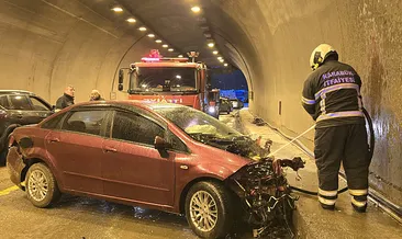 Tünel girişinde kaza: 7 kişi yaralandı! #karabuk