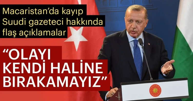 Erdoğan ile Orban ortak açıklama yaptı