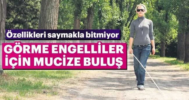 Görme engelliler için akıllı baston