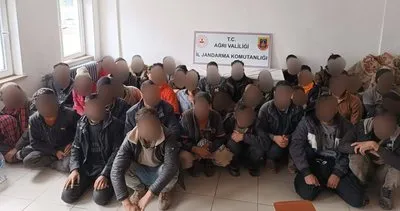 Ağrı’da 49 Afgan göçmen yakalandı
