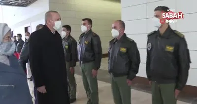 Ankara’da Başkan Erdoğan’ı pilotlar karşıladı | Video
