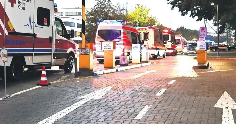 Hastaneye bomba tahliyesi