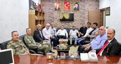 Mustafa Büyükköroğlu Paşa’dan Şehit Gazi Derneğine ziyaret