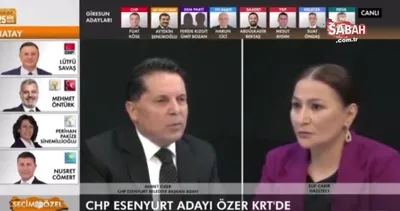 CHP-DEM’in ortak adayı Ahmet Özer kirli ittifakı canlı yayında yineledi