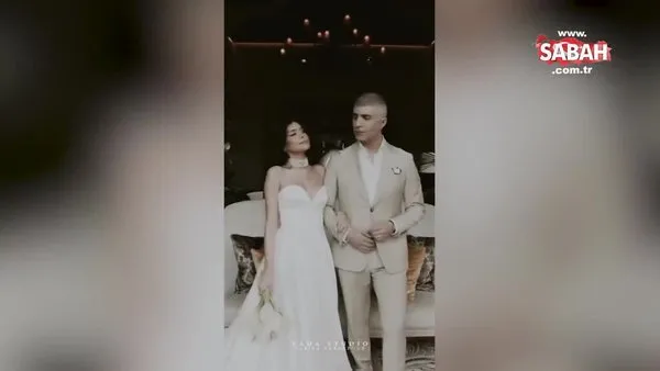 Özcan Deniz, İranlı eşi Samar Dadgar'la düğün görüntülerini paylaştı! 