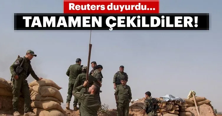 YPG’nin son grubu da Menbiç’ten çekildi