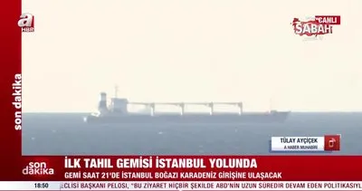 Son dakika: Ukrayna’dan hareket eden RAZONİ gemisi 21.00’da İstanbul Boğazı’nda olacak | Video
