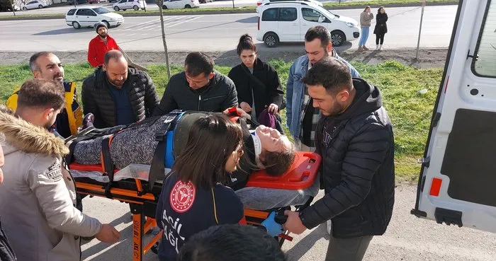 Samsun’da feci kaza! Araç su kanalına uçtu: 2 yaralı!