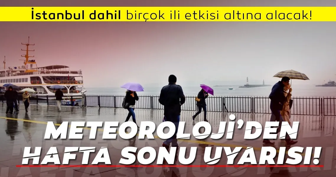 Meteoroloji Den Son Dakika Hava Durumu Uyarisi Yinelendi Hafta Sonu Hava Durumu Da Aciklandi O Saatlere Dikkat Son Dakika Haberler
