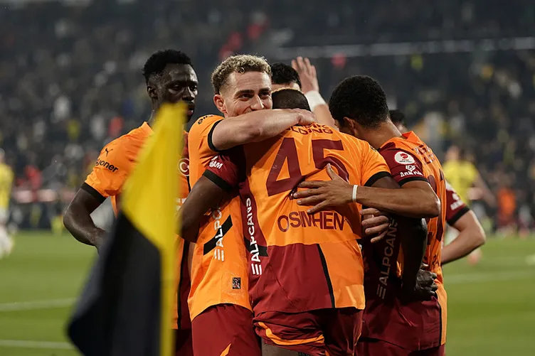 Son dakika haberi: Galatasaray, Fenerbahçe’yi geride bıraktı! Aslan, Kadıköy’de kükrüyor...