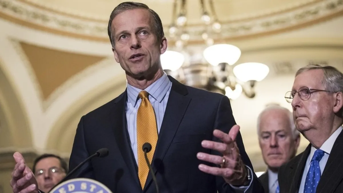 ABD Senatosu Çoğunluk Lideri Thune: ‘İran’da bir şey yapılacaksa, rejim değişikliği için yapılmalı’ ABD Senatosu Çoğunluk Lideri Thune: ‘İran’da bir şey yapılacaksa, rejim değişikliği için yapılmalı’