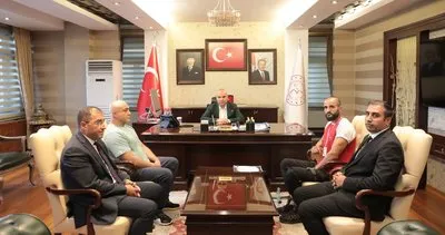 Ağrı Valisi Koç, Türkiye Şampiyonu Halit Durak'ı tebrik etti #agri