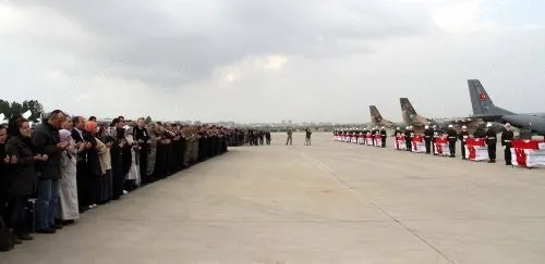 Siirt’teki 17 şehidimiz için Diyarbakır’da son görev