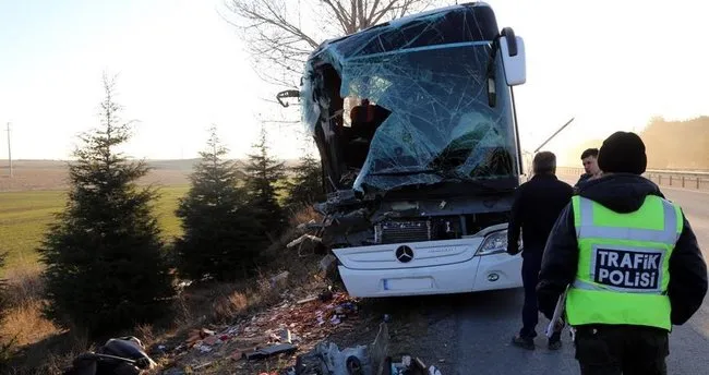 Eskişehir’de trafik kazası: 13 yaralı