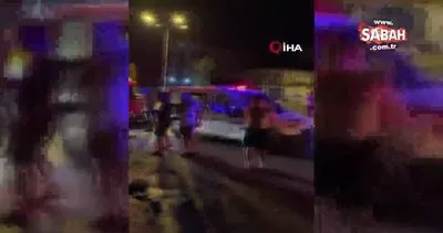 Didim’de kafeye dalan otomobilin kaza anına ait görüntüleri ortaya çıktı | Video