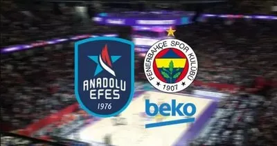 2023-2024 sezonu Basketbol Süper Ligi şampiyonu Fenerbahçe Beko oldu! Fenerbahçe Beko Anadolu Efes maç özeti BURADA!