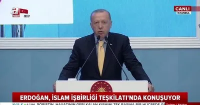 Başkan Erdoğan’dan İslam İşbirliği Teşkilatı toplantısında önemli açıklamalar