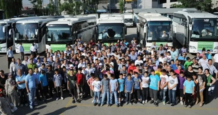 Ankara Büyükşehirden başarılı öğrencilere tatil