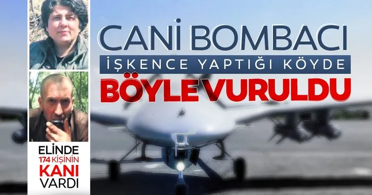 SON DAKİKA... 174 kişinin katili Müzeyyen Aydınlı SİHA'larla vuruldu