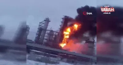 Ukrayna’dan Rusya’ya İHA saldırısı: 2 tesiste yangın çıktı | Video