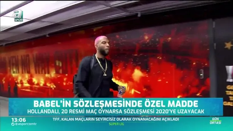 Babel'in sözleşmesindeki özel madde ortaya çıktı!