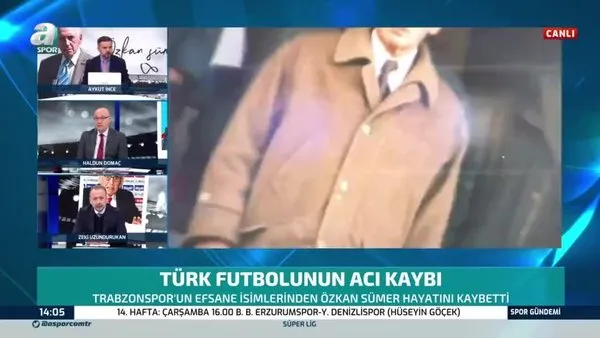 Haldun Domaç: Özkan Sümer Anadolu futbolunun ilk filozofudur