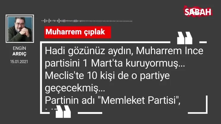 Engin Ardıç | Muharrem çıplak