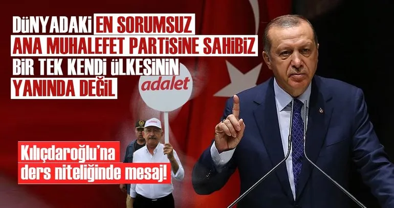 Cumhurbaşkanı Erdoğan’dan Kılıçdaroğlu’na ders niteliğinde mesaj!