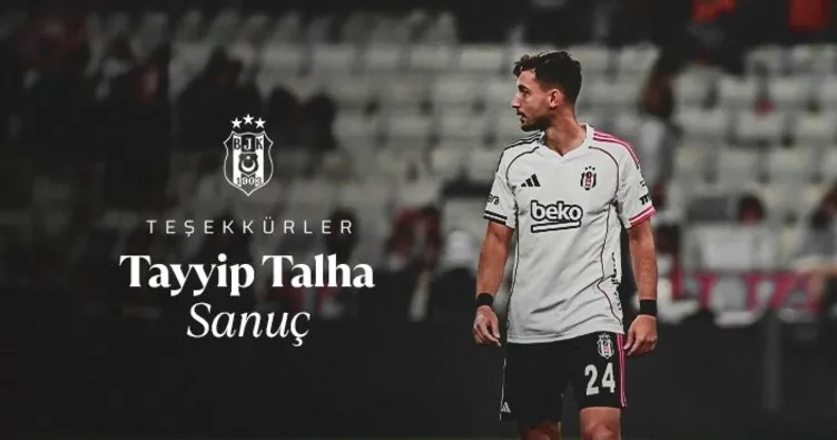 Beşiktaş ayrılığı açıkladı!