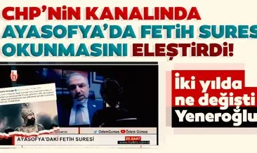 Mustafa Yeneroğlu, iki senede görüşlerini değiştirdi