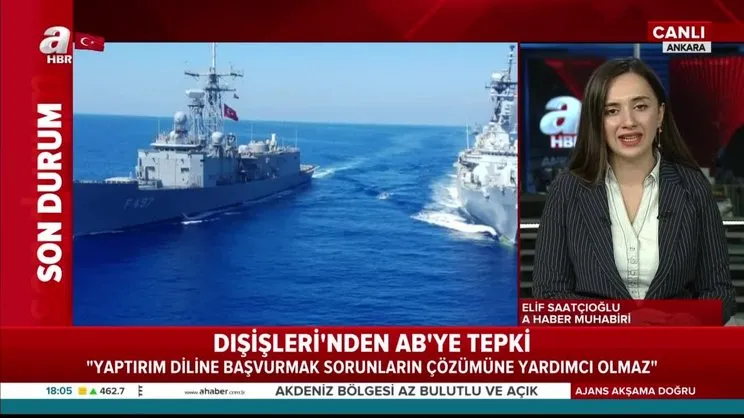 Son dakika! Dışişleri Bakanlığı'ndan AB'ye sert mesaj! | Video