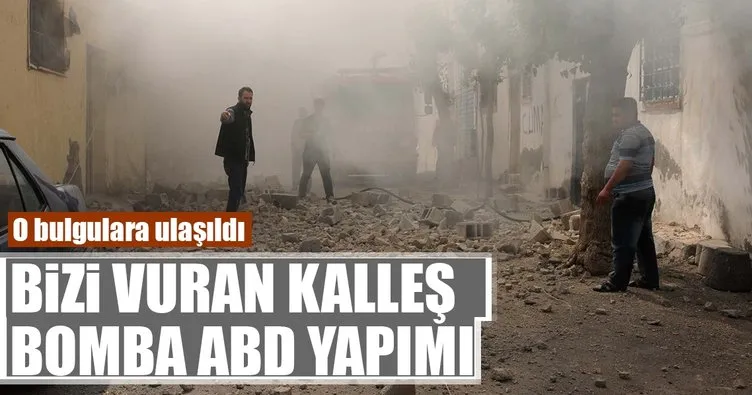 Kilis’e atılan kalleş bomba ABD yapımı