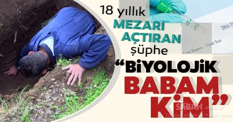 Antalya’da biyolojik babanın tespiti için 18 yıllık mezar açıldı