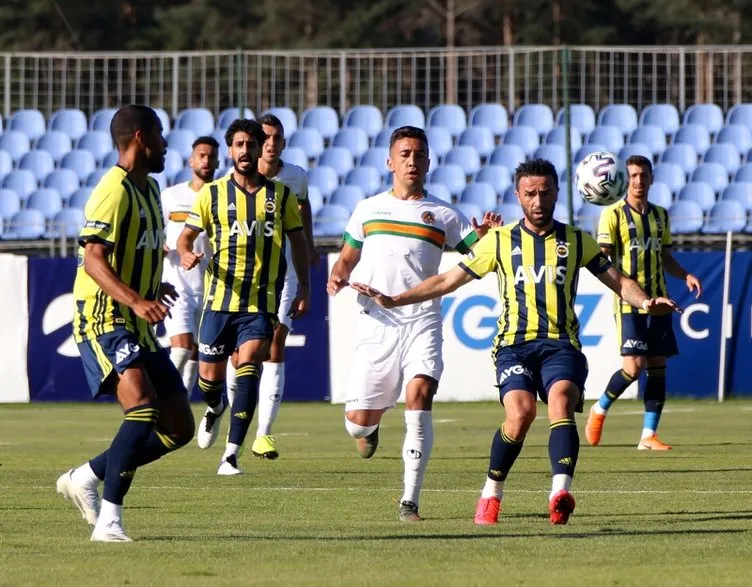 Fenerbahçe - Alanyaspor maçında kareler...