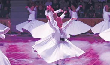 Gönüller Mevlana’da huzur buluyor