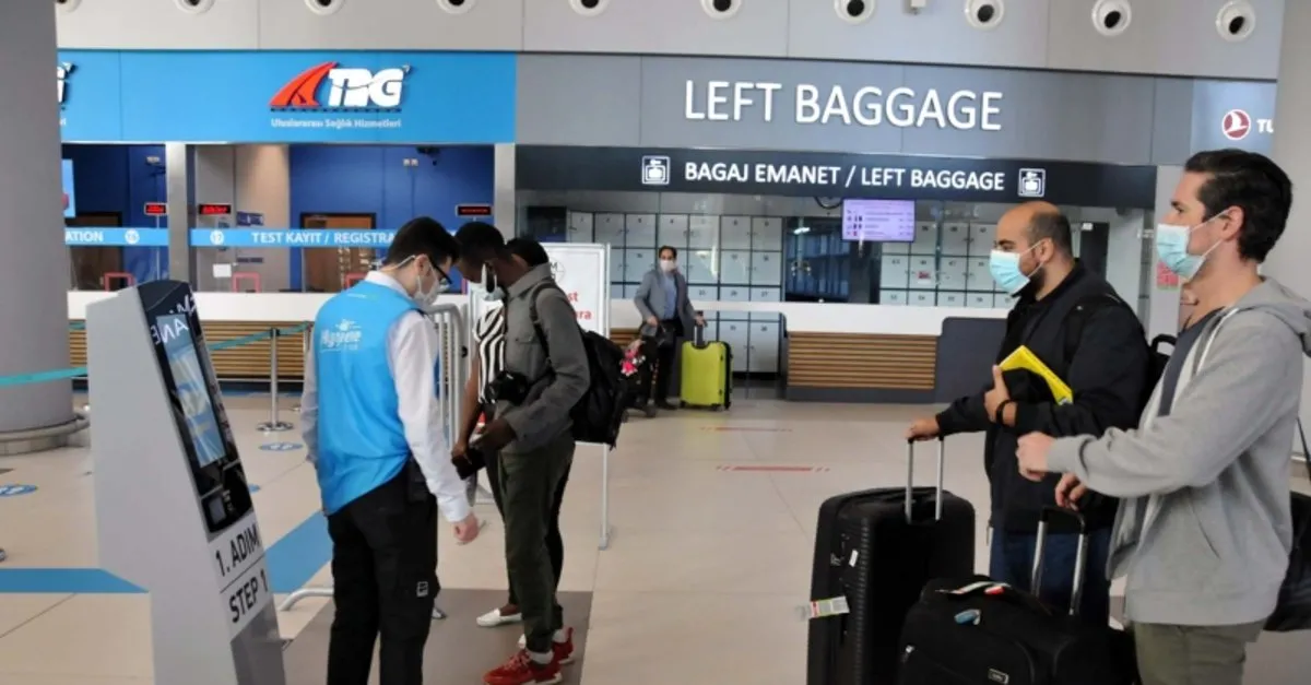 istanbul havalimani kovid 19 test merkezinden 141 bin yolcu yararlandi son dakika yasam haberleri