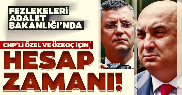 Son dakika: CHP’li Özgür Özel ve Engin Özkoç hakkında hazırlanan fezleke Adalet Bakanlığı’na gönderildi...