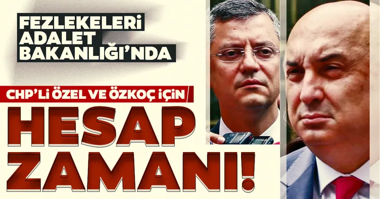 Son dakika: CHP'li Özgür Özel ve Engin Özkoç hakkında hazırlanan fezleke Adalet Bakanlığı'na gönderildi...